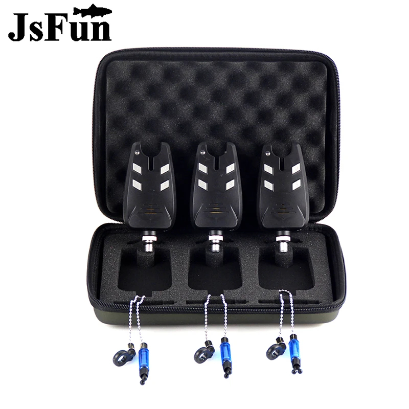 Bite Indicator - JSFUN 3 buah Alarm memancing ikan