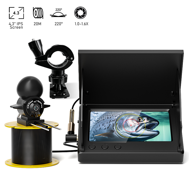 Fishing Camera - Pencari Ikan Portabel LCD 4,3'', Kamera