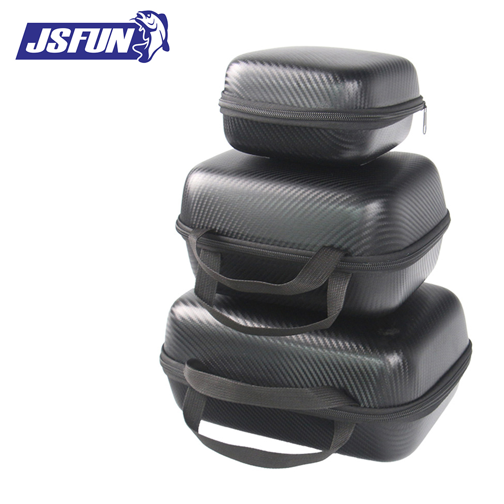Fish Finder Case - JSFUN Tas Reel Pancing S/M/L PU