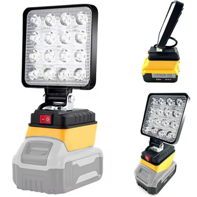 Fish Finder Battery - Lampu sorot Led 4 inci untuk