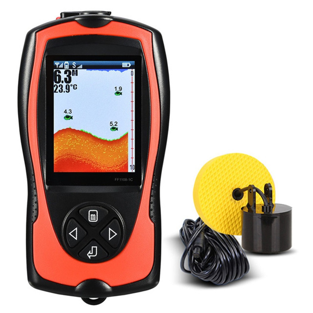 Fish Finder - Pencari ikan berkabel layar warna definisi