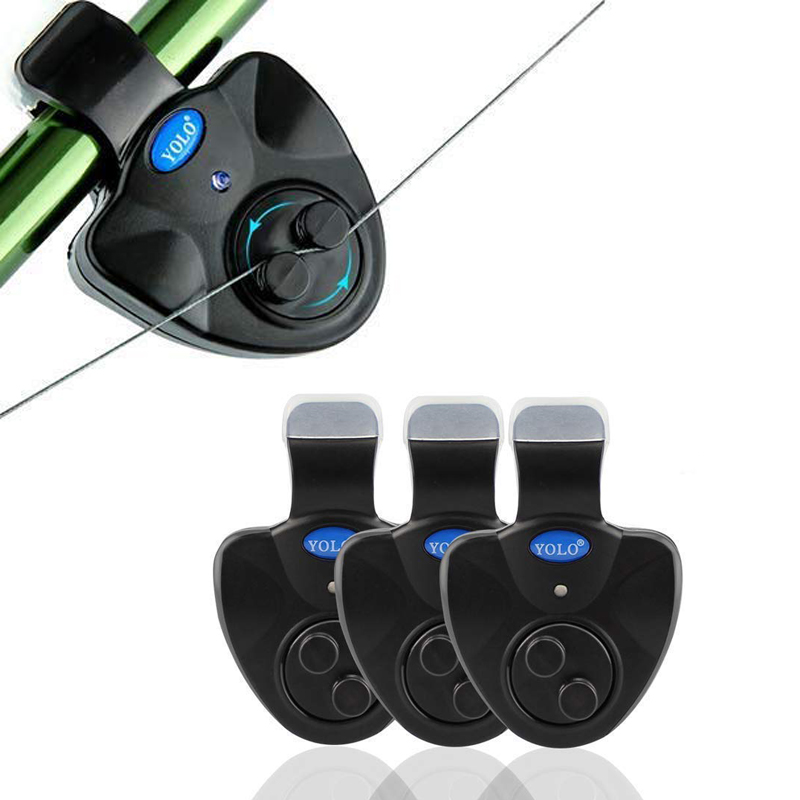 Bite Alarm - Tongkat pancing, Alarm gigitan indikator LED