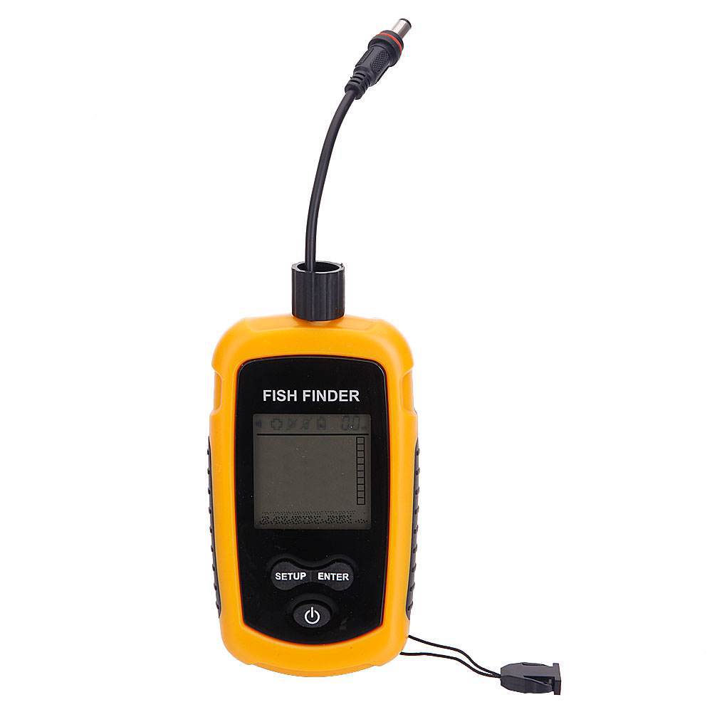 Fish Finder Portable - Alat Pendeteksi Ikan Sonar Portabel 100M,