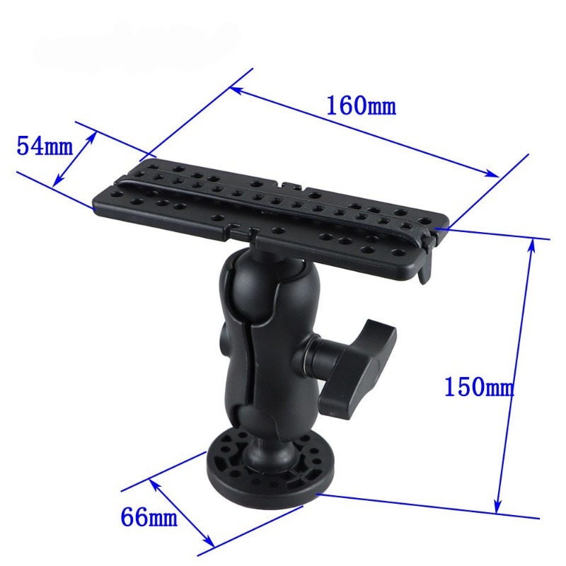 Dudukan Bola Ram 1,5 Inci 38MM - Fish Finder Case ulasan dan harga