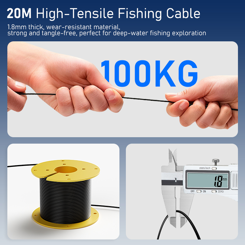 Pencari Ikan Portabel LCD 4,3' - Fishing Camera ulasan dan harga
