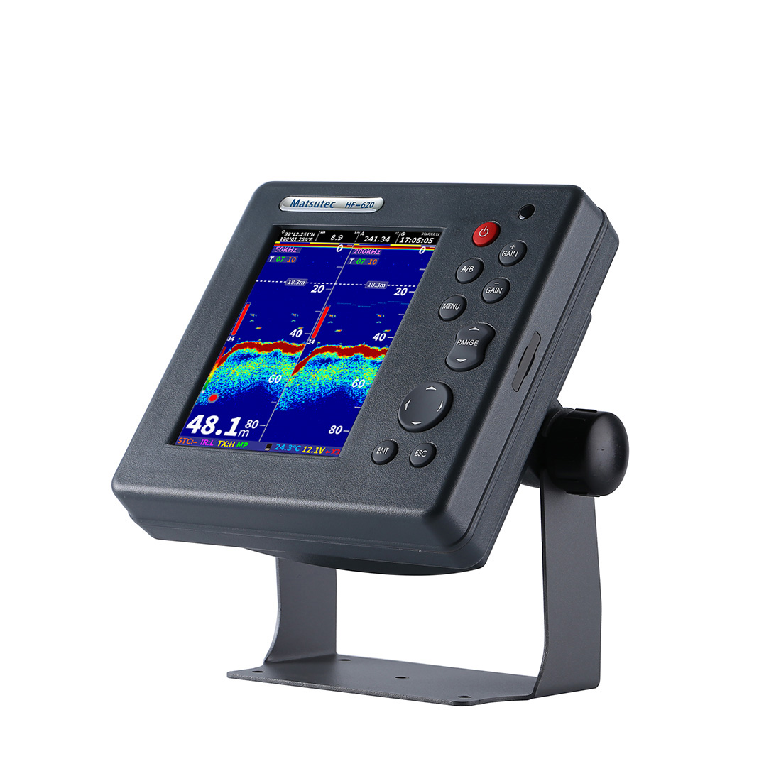 Matsutec 6-inci HF-620 MARINE  - Fish Finder ulasan dan harga