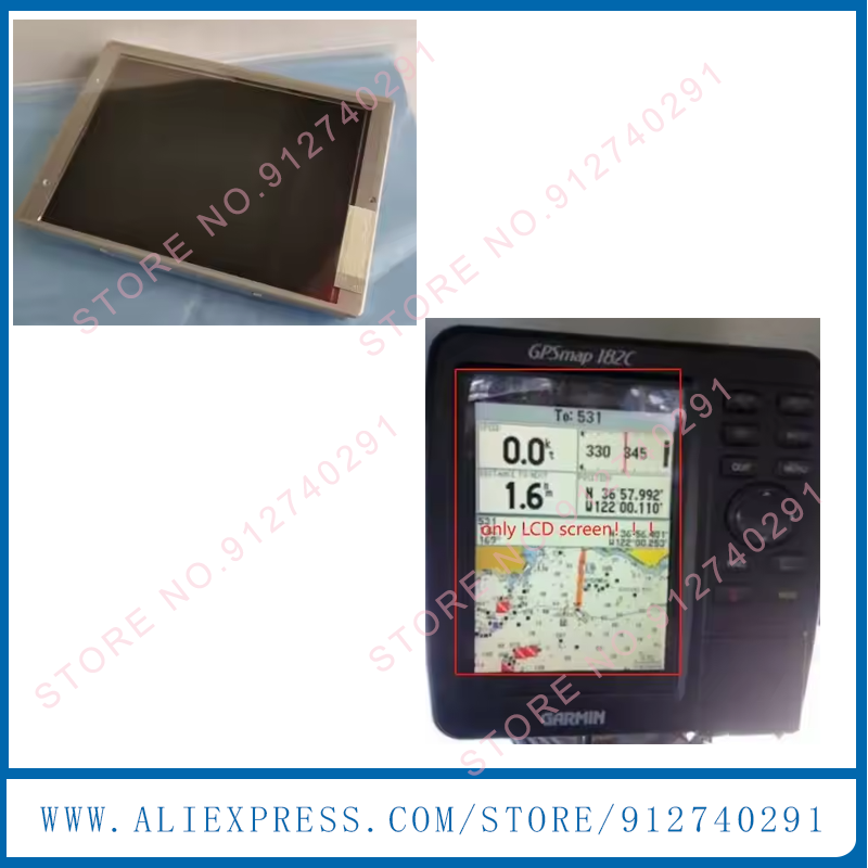 Layar LCD 5''inch Asli Untuk G - Fish Finder Gps ulasan dan harga