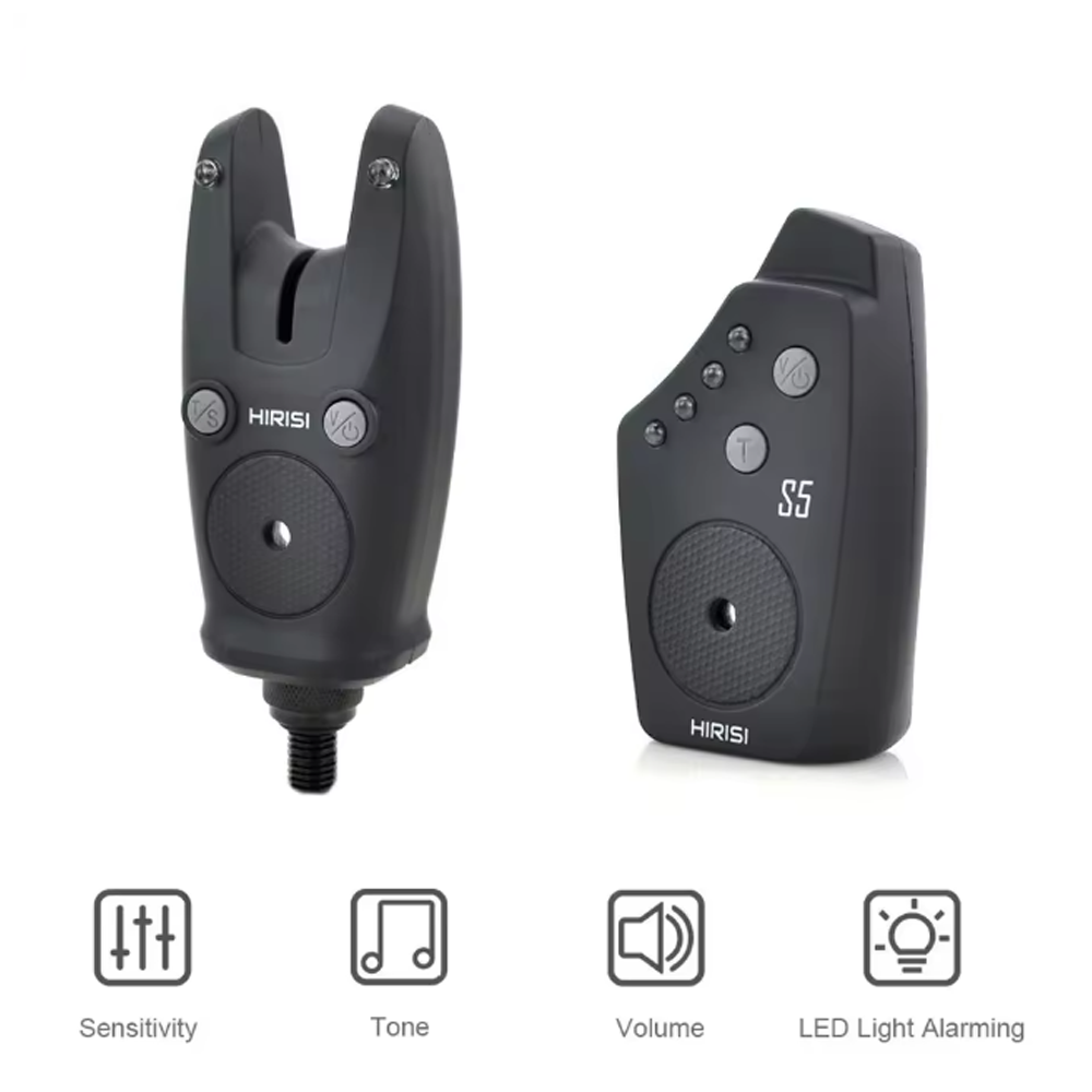 Alarm Gigitan Ikan Hirisi S5,  - Bite Alarm ulasan dan harga