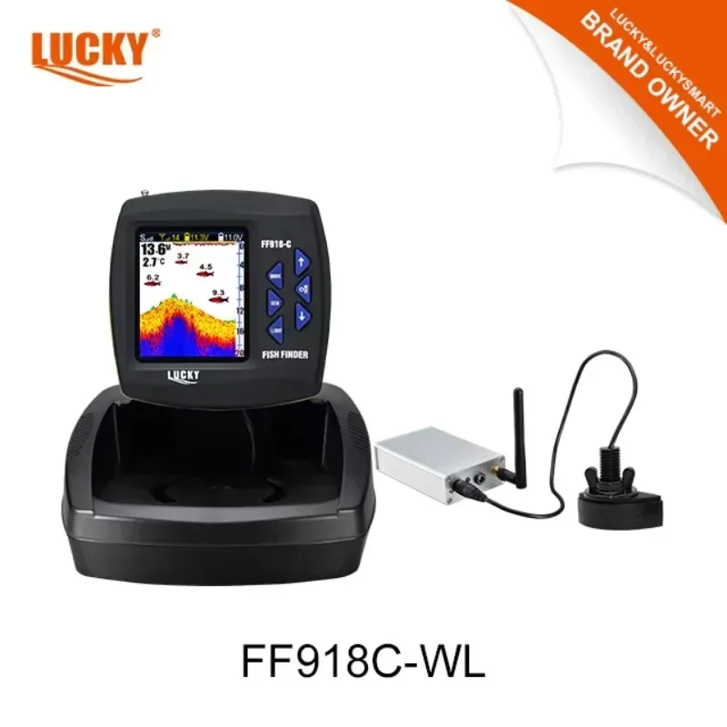 LUCKY FF918C-WL Layar Warna LU - Fish Finder ulasan dan harga