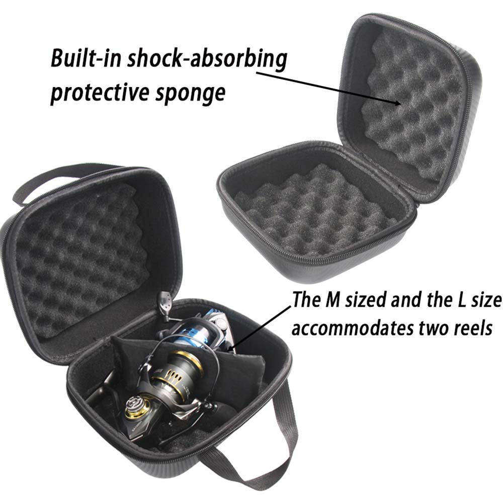 JSFUN Tas Reel Pancing S/M/L P - Fish Finder Case ulasan dan harga