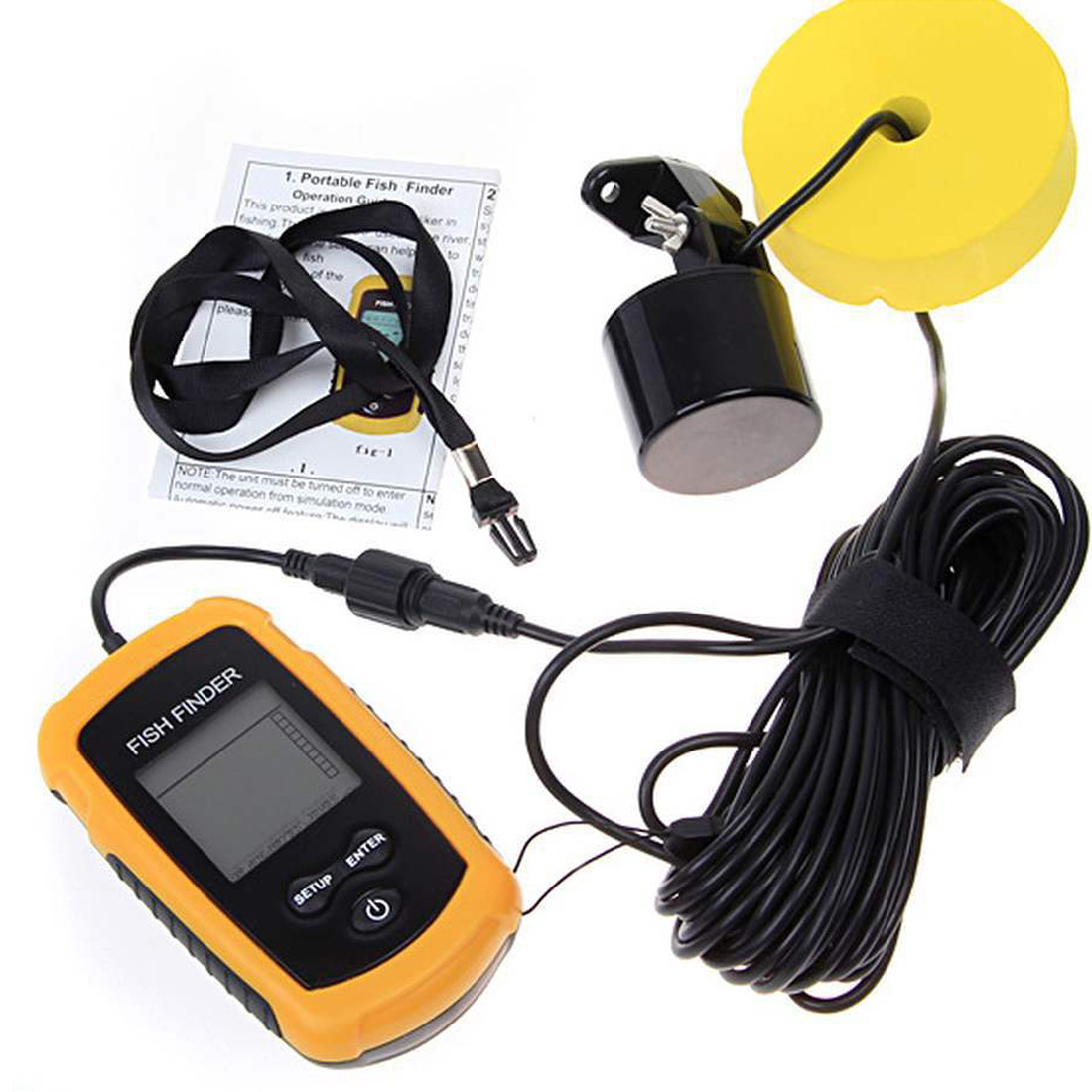 Alat Pendeteksi Ikan Sonar Por - Fish Finder Portable ulasan dan harga