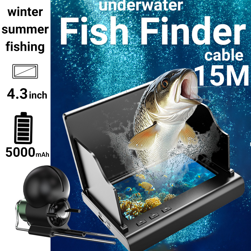 Kamera Pancing Es 4.3 Inci Fis - Fishing Depth Finder ulasan dan harga