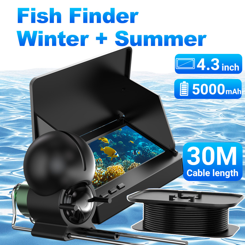 Kamera Pancing Es 4.3 Inci Fis - Fishing Depth Finder ulasan dan harga