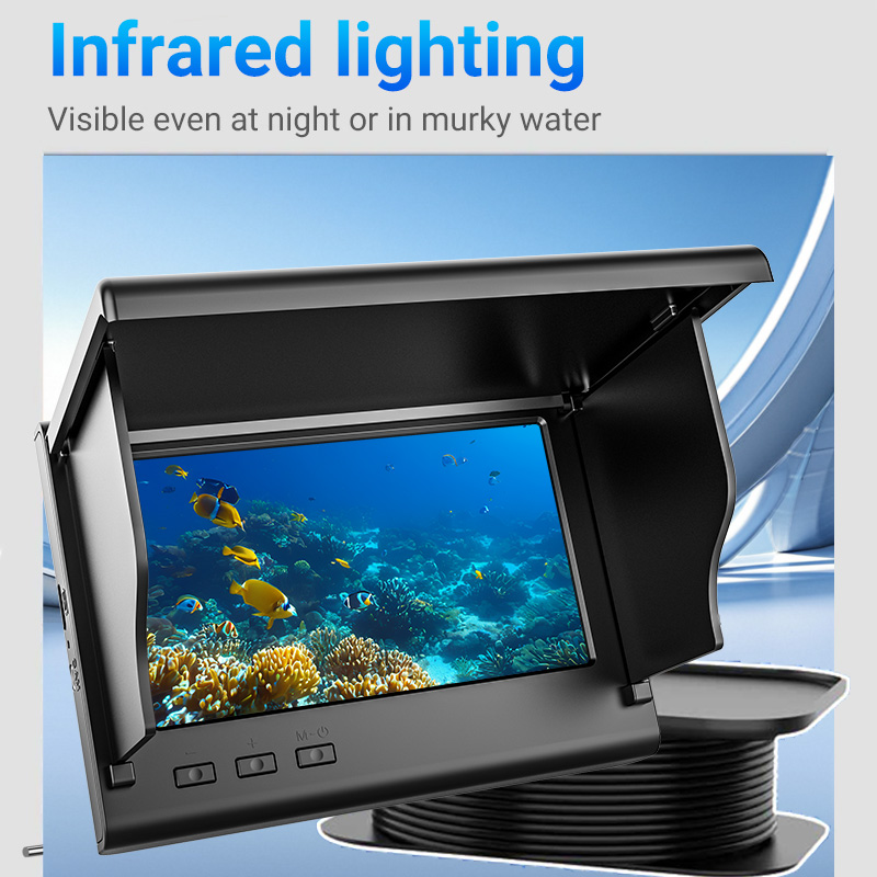 Kamera Pancing Es 4.3 Inci Fis - Fishing Depth Finder ulasan dan harga