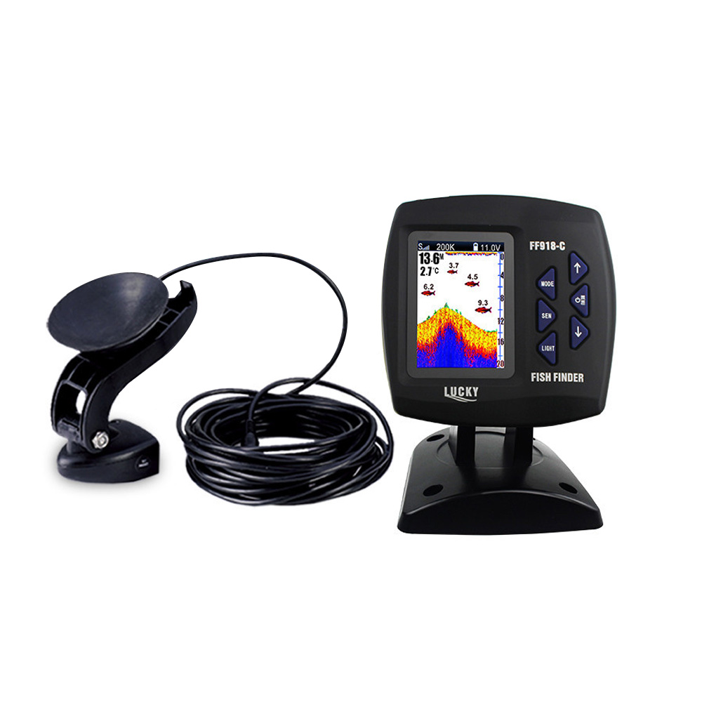 Pencari ikan kabel frekuensi g - Fishing Depth Finder ulasan dan harga