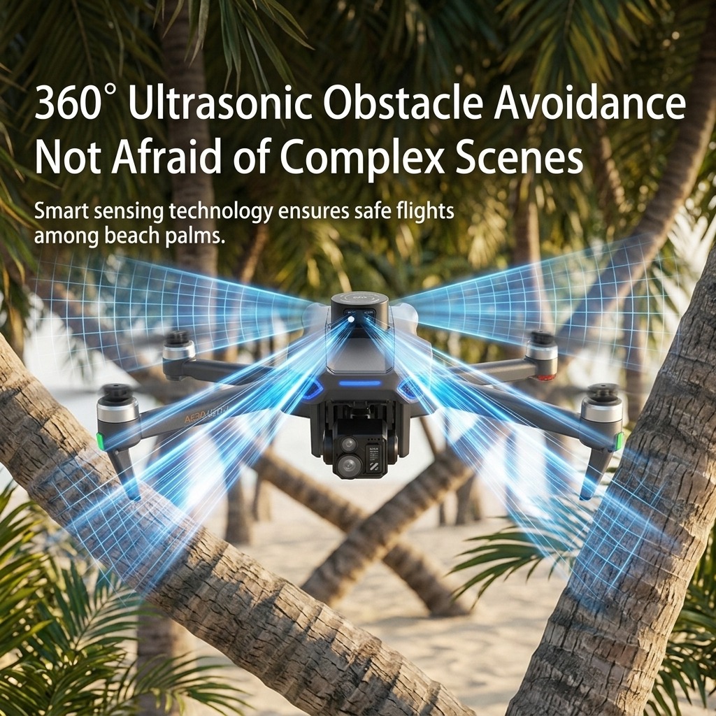 Drone GPS AE30 Ultra Baru Kame - Fishing Camera ulasan dan harga